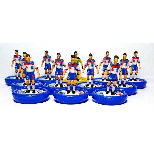 Subbuteo Andrew Table Soccer England 1982 World Cup Team on WSB Professional bases